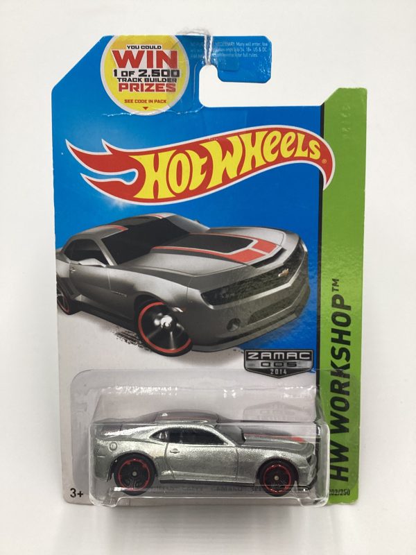 2014 Hot Wheels Zamac 005 #202 2013 Hot Wheels Chevy Camaro Special Edition Vein on Top 143C Supply