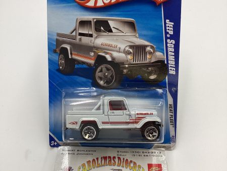 2009 Hot Wheels #123 Jeep Scrambler White Discount