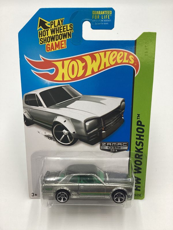 2014 Hot Wheels Zamac 014 #225 Nissan Skyline H T 2000GT-X Roll Cage Variation VHTF Fashion