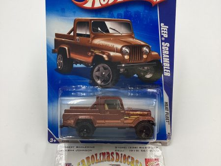 2009 Hot Wheels #123 Jeep Scrambler Brown 42B Online