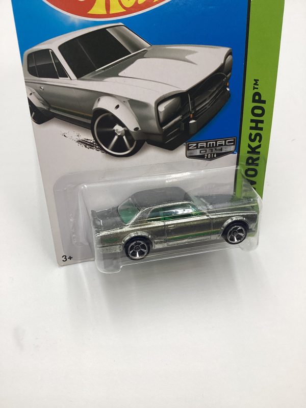 2014 Hot Wheels Zamac 014 #225 Nissan Skyline H T 2000GT-X Roll Cage Variation VHTF Fashion