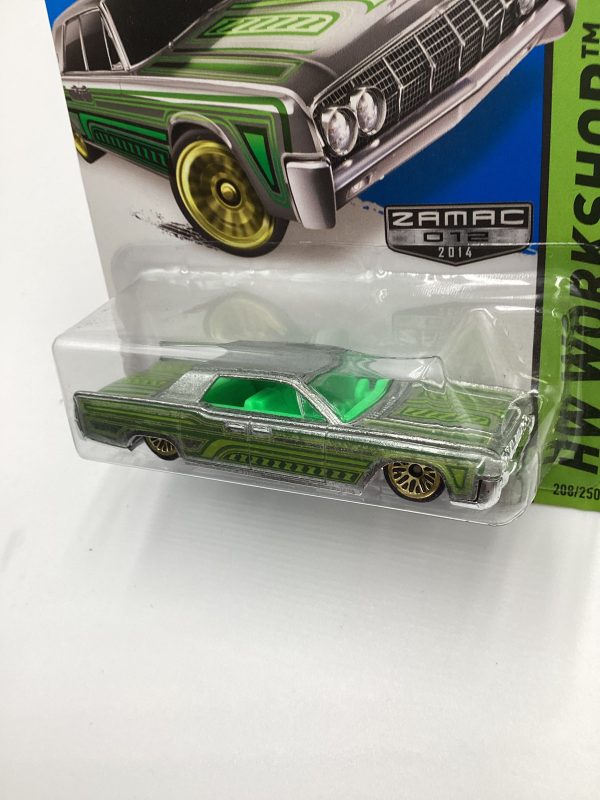 2014 Hot Wheels Zamac 012 #208 64 Lincoln Continental 146A Online Sale