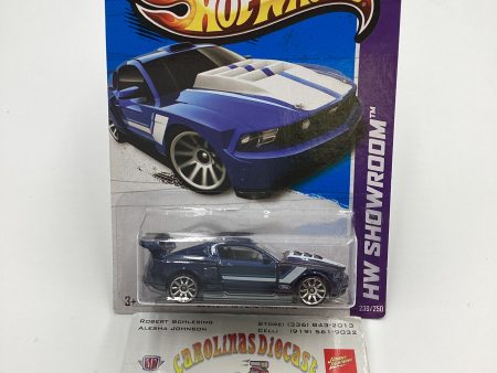 2013 Hot Wheels #230 Custom 12 Ford Mustang Blue on Sale