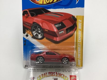 2012 Hot Wheels New Models #22 1985 Chevrolet Camaro IROC-Z Red 6C Supply