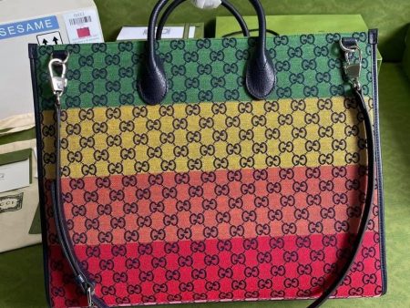 Gucci Multicolor Large Tote Bag Online Hot Sale