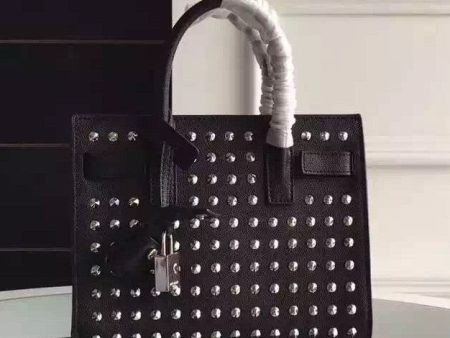 Yves Saint Laurent Nano Sac De Jour Bag With Metal Studs Hot on Sale