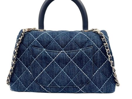 CHANEL Coco Handle XS Flap Bag 24 Shoulder Handbag Matelasse 27 Series A92990 Ladies Blue Online Hot Sale