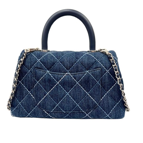 CHANEL Coco Handle XS Flap Bag 24 Shoulder Handbag Matelasse 27 Series A92990 Ladies Blue Online Hot Sale