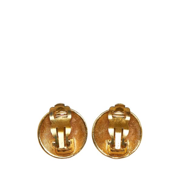 CHANEL CC Clip-on Earrings Costume Earrings Fashion