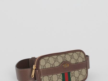 Gucci Monogram Canvas Ophidia Belt Bag For Cheap