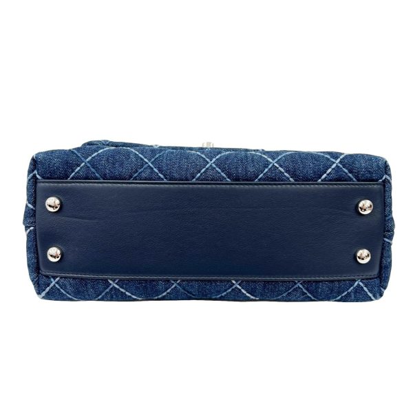 CHANEL Coco Handle XS Flap Bag 24 Shoulder Handbag Matelasse 27 Series A92990 Ladies Blue Online Hot Sale