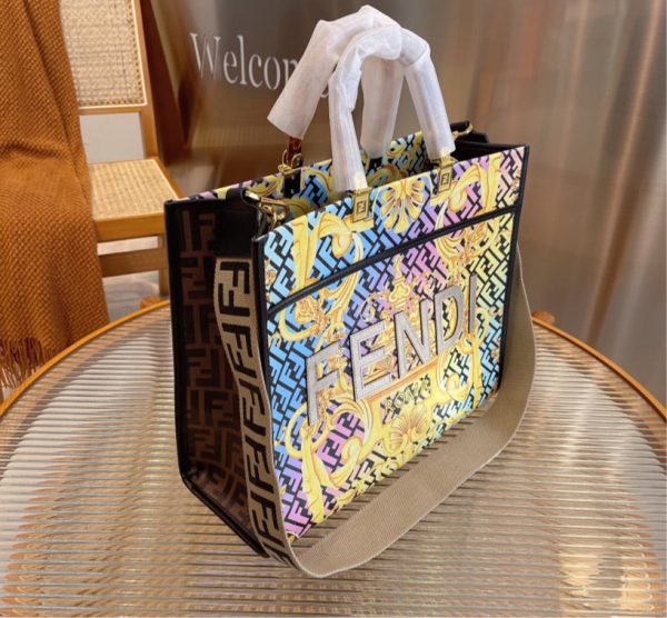 Colorful New Large Fendi handbag Online