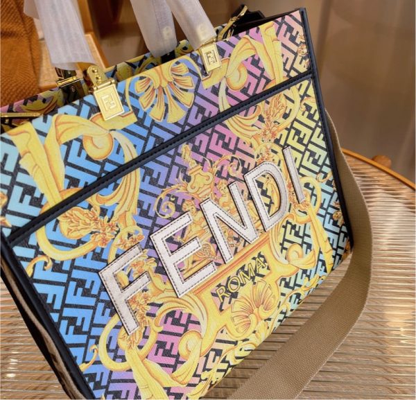 Colorful New Large Fendi handbag Online