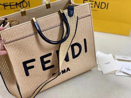 Fendi Sunshine Shopper Large Bag Hot on Sale