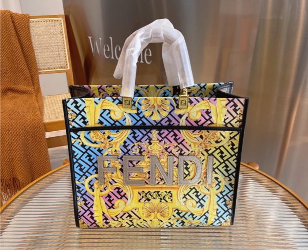 Colorful New Large Fendi handbag Online