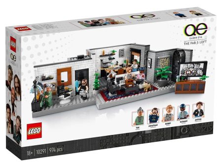 10291 LEGO QUEER EYE - THE FAB 5 LOFT Cheap