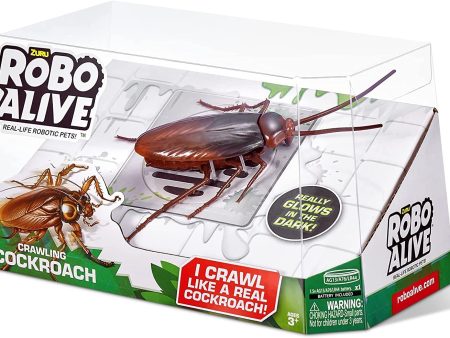 ZURU ROBO ALIVE GLOW CRAWLING COCKROACH Cheap